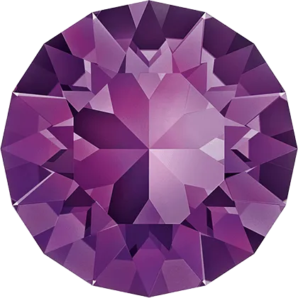 1028 & 1088 Swarovski Chaton & Round Stones, Amethyst (204)