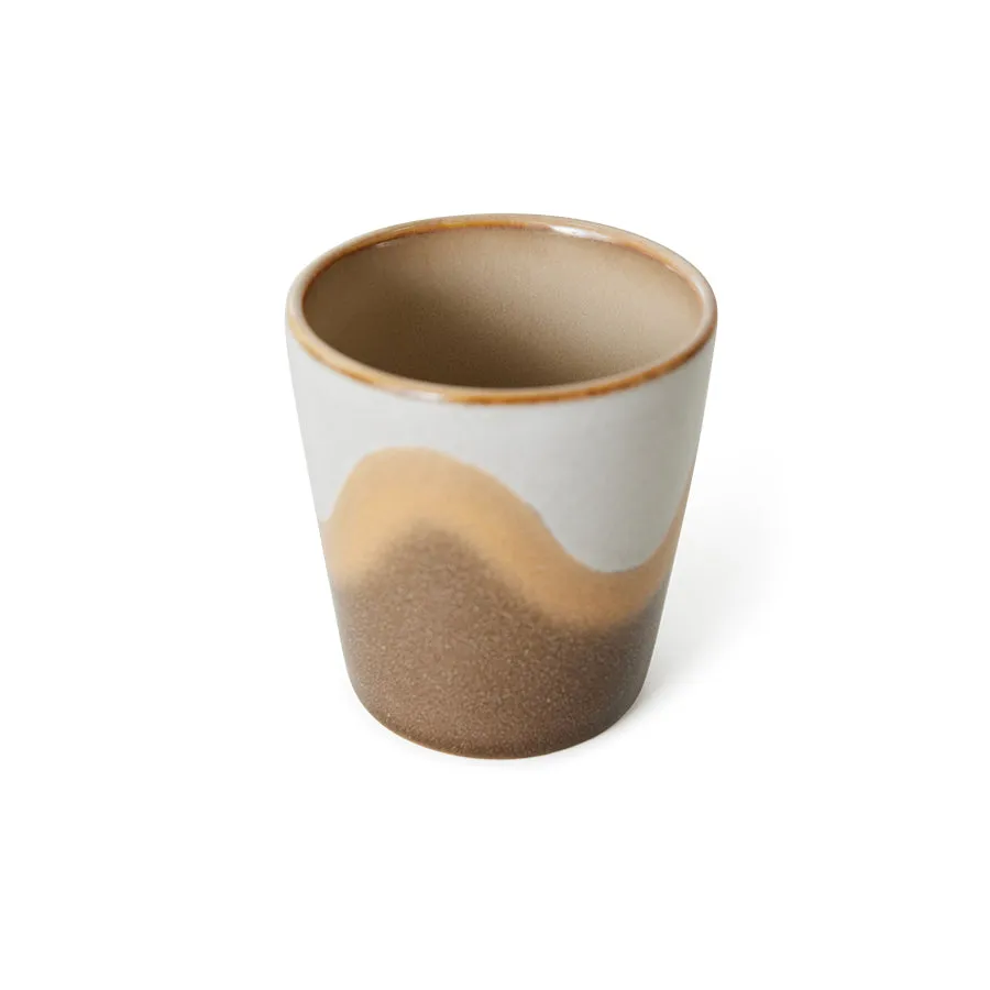 70s ceramics: coffee mug, Oasis
