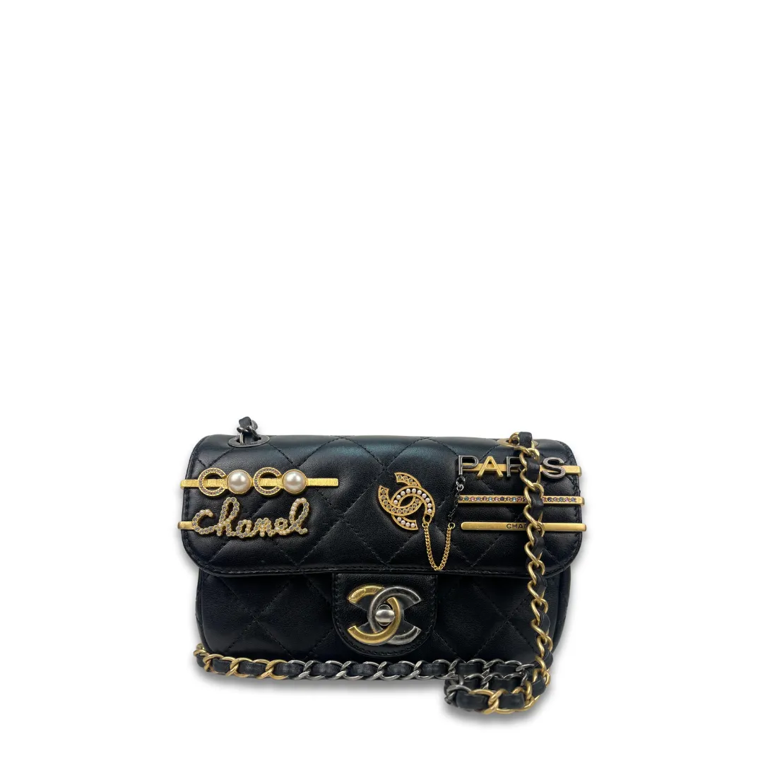 Chanel Mini Coco Clips Flap Bag
