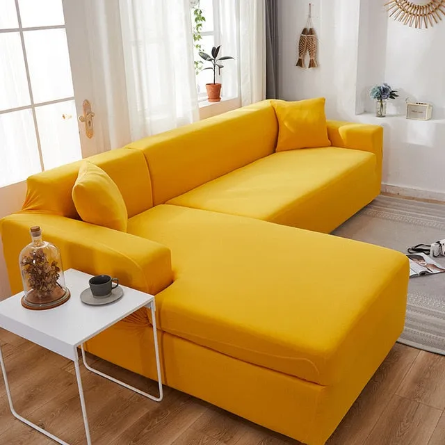 Plain Corner Sofa Covers