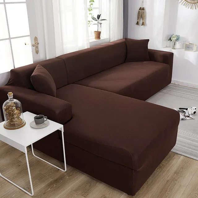 Plain Corner Sofa Covers